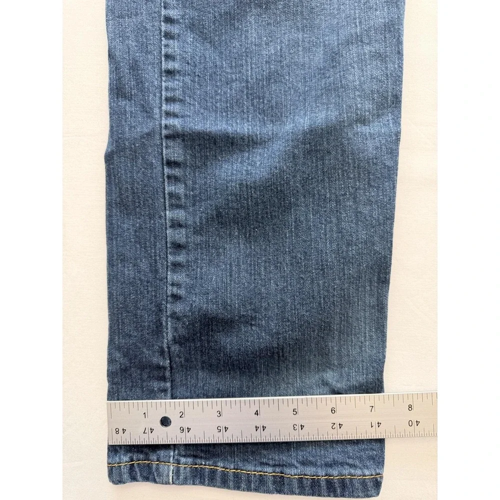 Levi's 502 Jeans Mens 38x36 Blue Medium Wash Regular Tapered Denim Pants Casual